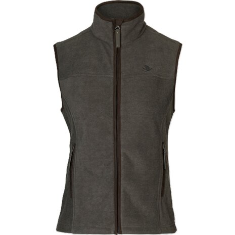 Seeland Woodcock Ivy Fleece Waistcoat - Dark grey melange