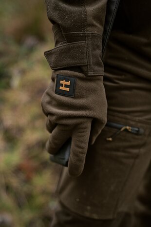 Härkila Forest Hunter WSP gloves - Hunting green / Shadow brown