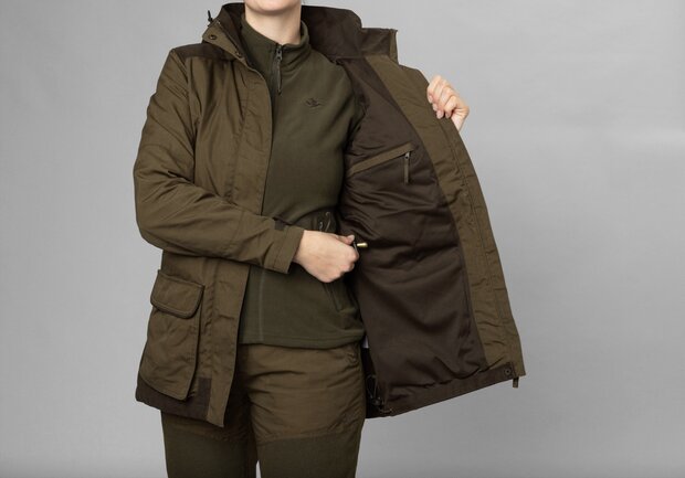 Seeland Key-Point Kora Jacket - Pine Green/Grizzly Brown