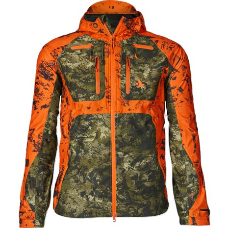 Seeland Vantage Jacket - InVis green/InVis orange blaze