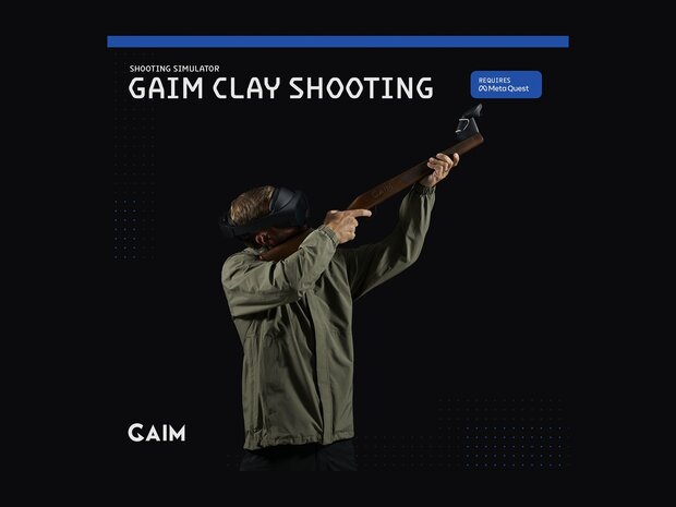 GAIM Clay Shooting VR trainingssimulator