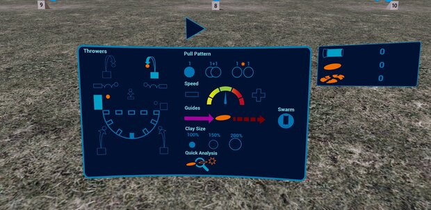 GAIM Clay Shooting VR trainingssimulator